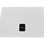 30 x 15 in. Steel Triangle Toolbox in White with Black accents