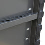 Pro Series 36" Mechanics Cart in Metallic Gray, Blue Trim