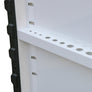 Pro Series 36" Mechanics Cart in Gloss White, Blue Trim