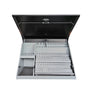 36 x 17 in. Steel Triangle® Toolbox in Black and Gray