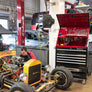 36 x 17 in. Steel Triangle® Toolbox in Metallic Red
