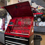 36 x 17 in. Steel Triangle® Toolbox in Metallic Red
