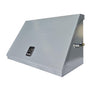36 x 17 in. Steel Triangle Toolbox in Gray