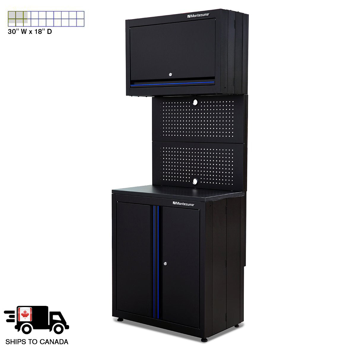 3-Door Workstation