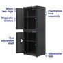 2-Door Stacking Cabinet