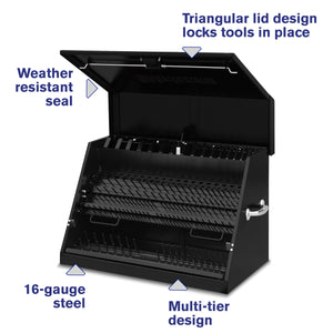 30 x 19 in. Steel Triangle Toolbox
