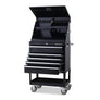 30 x 15 in. Steel Triangle Toolbox and 30 in. 5-Drawer Utility Cart Combo