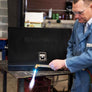 30 x 15 in. Steel Triangle Toolbox