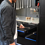 Armoire de base à 4 tiroirs avec plan de travail en acier inoxydable