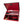 36 x 17 in. Steel Triangle® Toolbox in Red