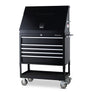 Montezuma portable triangle toolbox with utility cart