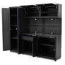 1-Drawer, 3-Door Workstation