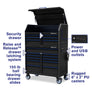 46 x 24 in. 17-Drawer Tool Combo