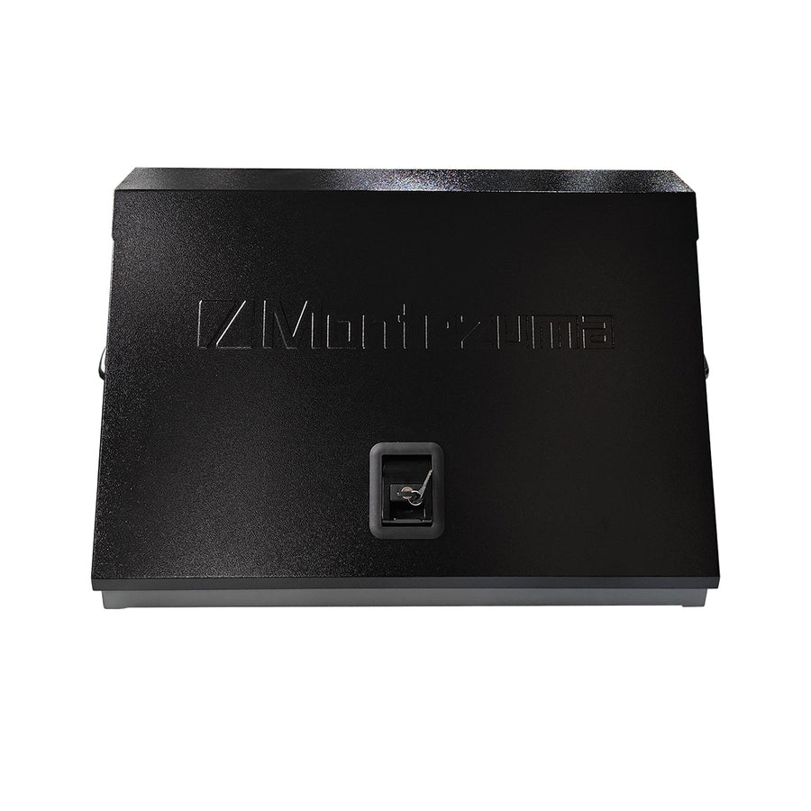 30 x 15 in. Steel Triangle® Toolbox in Black and Gray