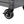 Pro Series 36" Mechanics Cart in Metallic Gray, Blue Trim