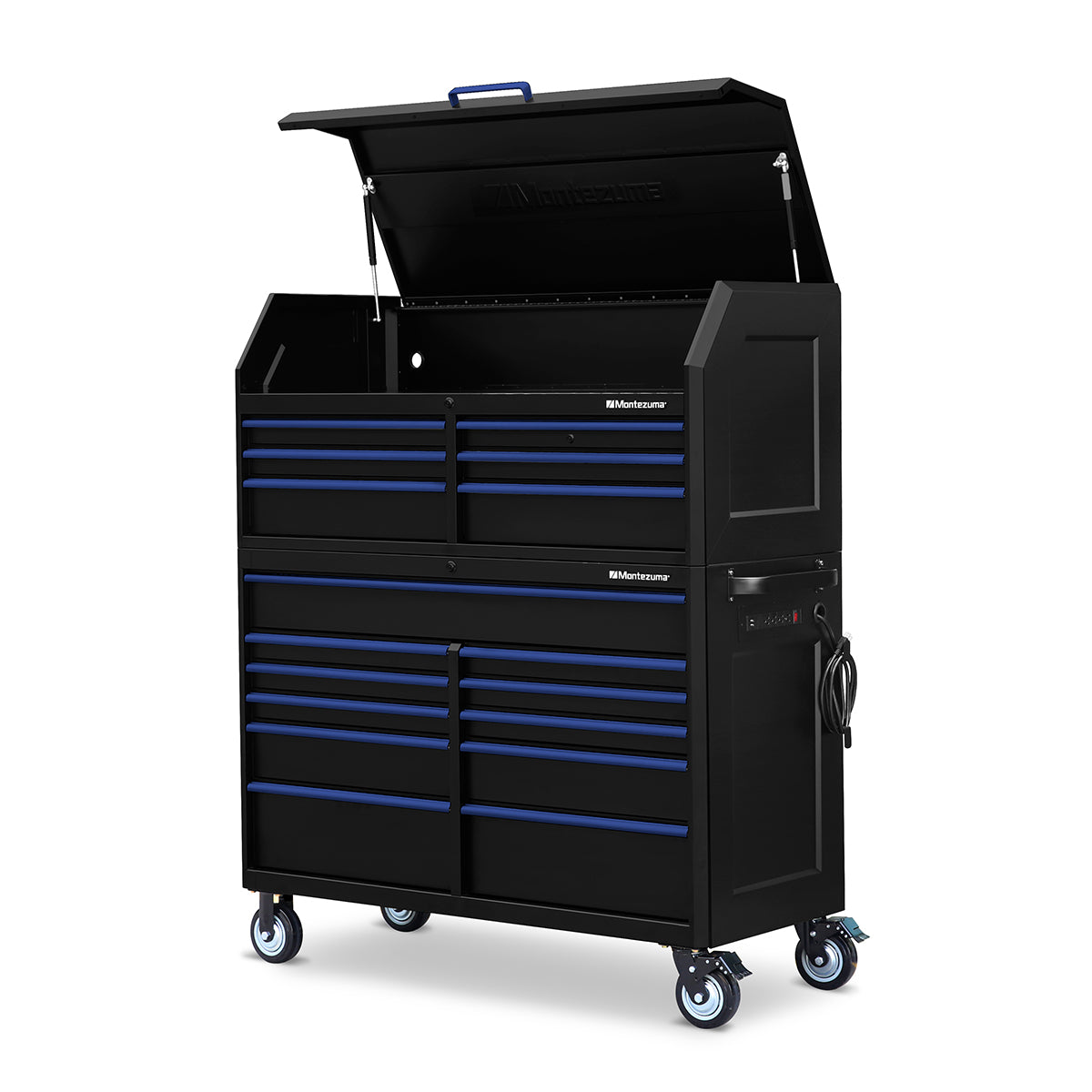 56 x 24 11-Drawer Tool Cabinet – Montezuma® Toolboxes & Tool Storage