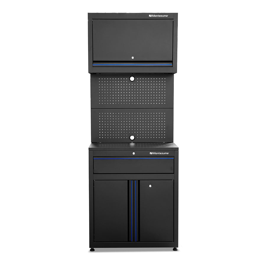 1-Drawer, 3-Door Workstation