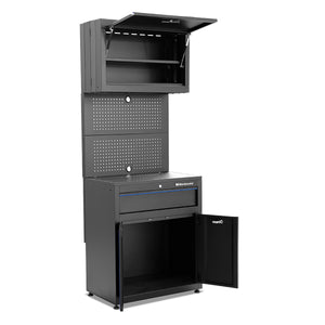 1-Drawer, 3-Door Workstation