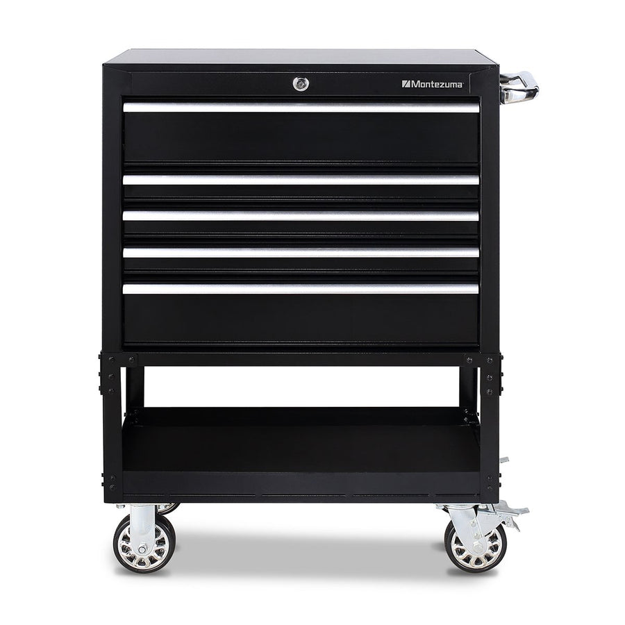 30 in. 5-Drawer Utility Cart