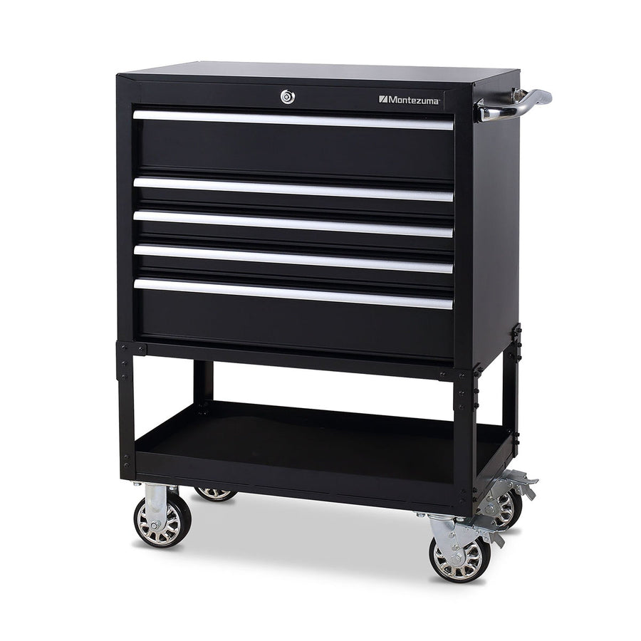 30 in. 5-Drawer Utility Cart