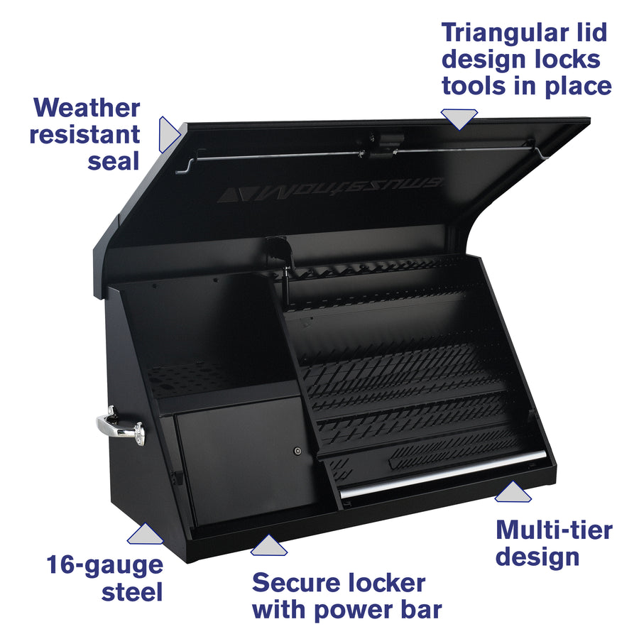 41 x 18 in. Steel Triangle Toolbox