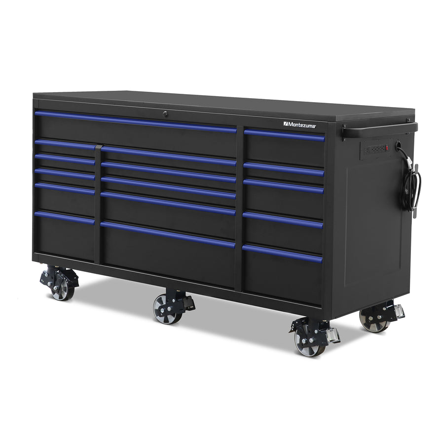 72 x 30 in. 16-Drawer Tool Cabinet