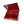 30 x 15 in. Steel Triangle Toolbox in Metallic Red