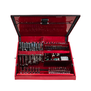 30 x 15 in. Steel Triangle® Toolbox in Metallic Red