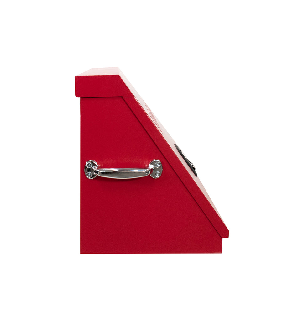 30 x 15 in. Steel Triangle Toolbox in Red