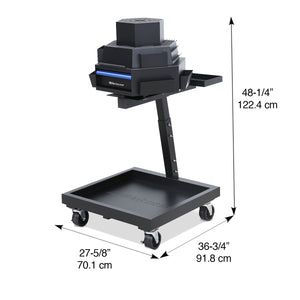 3-Tier Steel Mobile Revolving Tool Cart