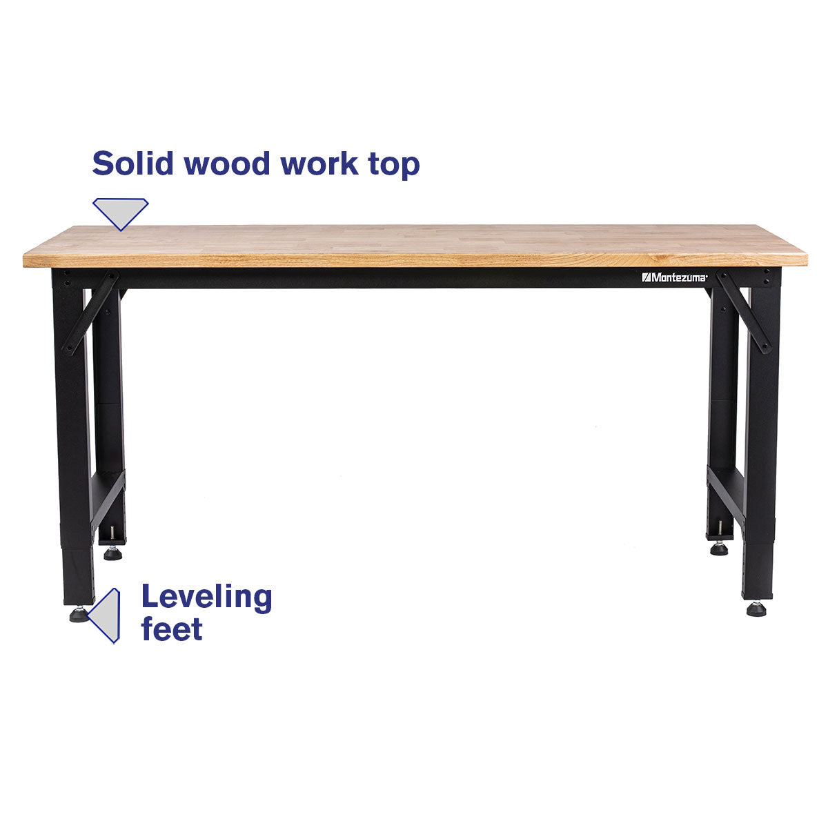 6 ft shop adjustable height table