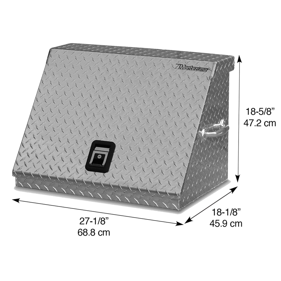 26 x 18 in. Aluminum Triangle Toolbox