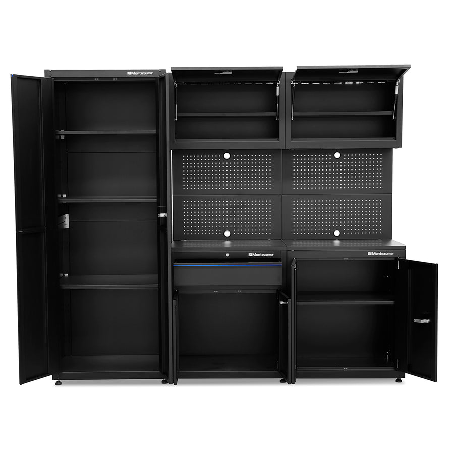 1-Drawer, 3-Door Workstation