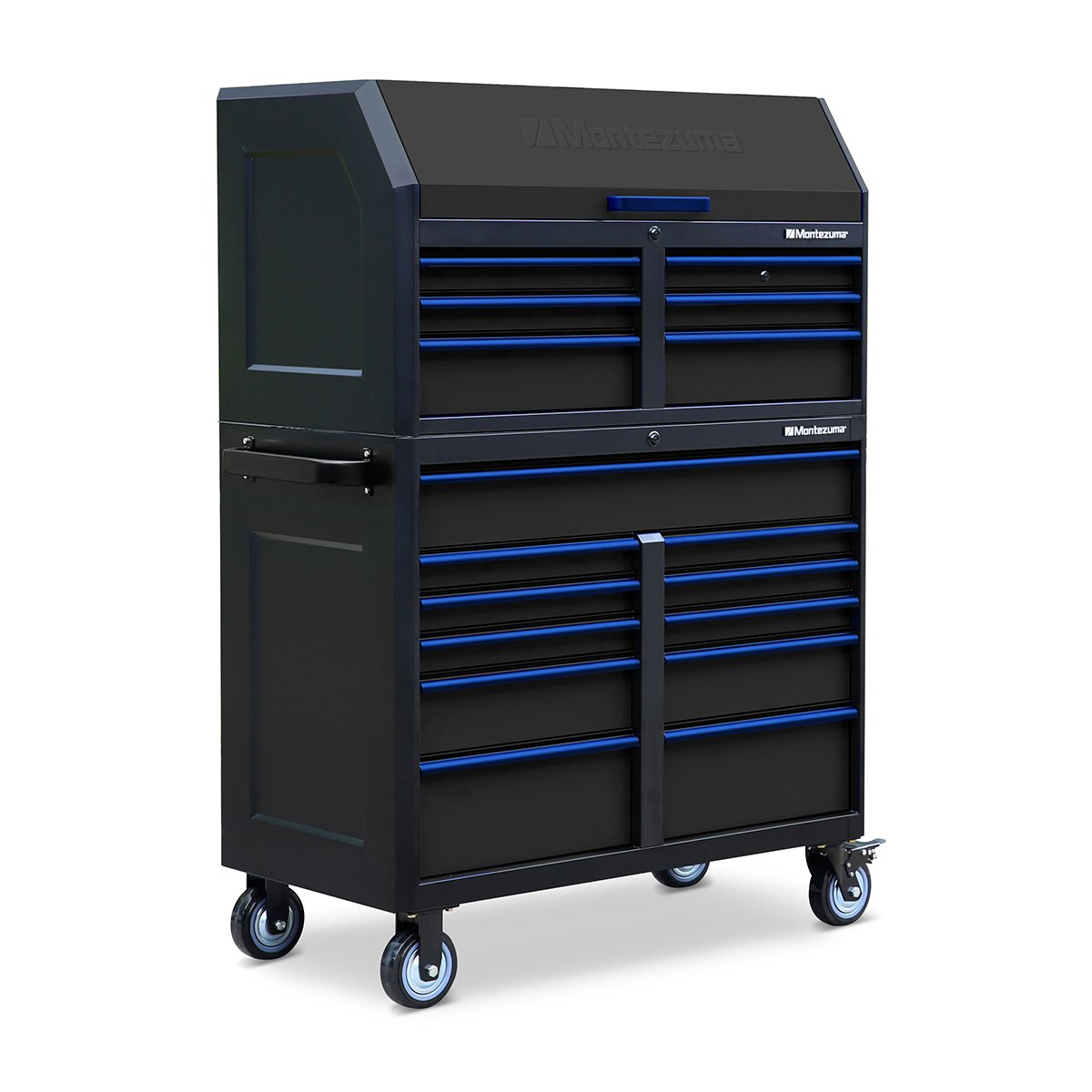 Black and blue snap on tool box hot sale