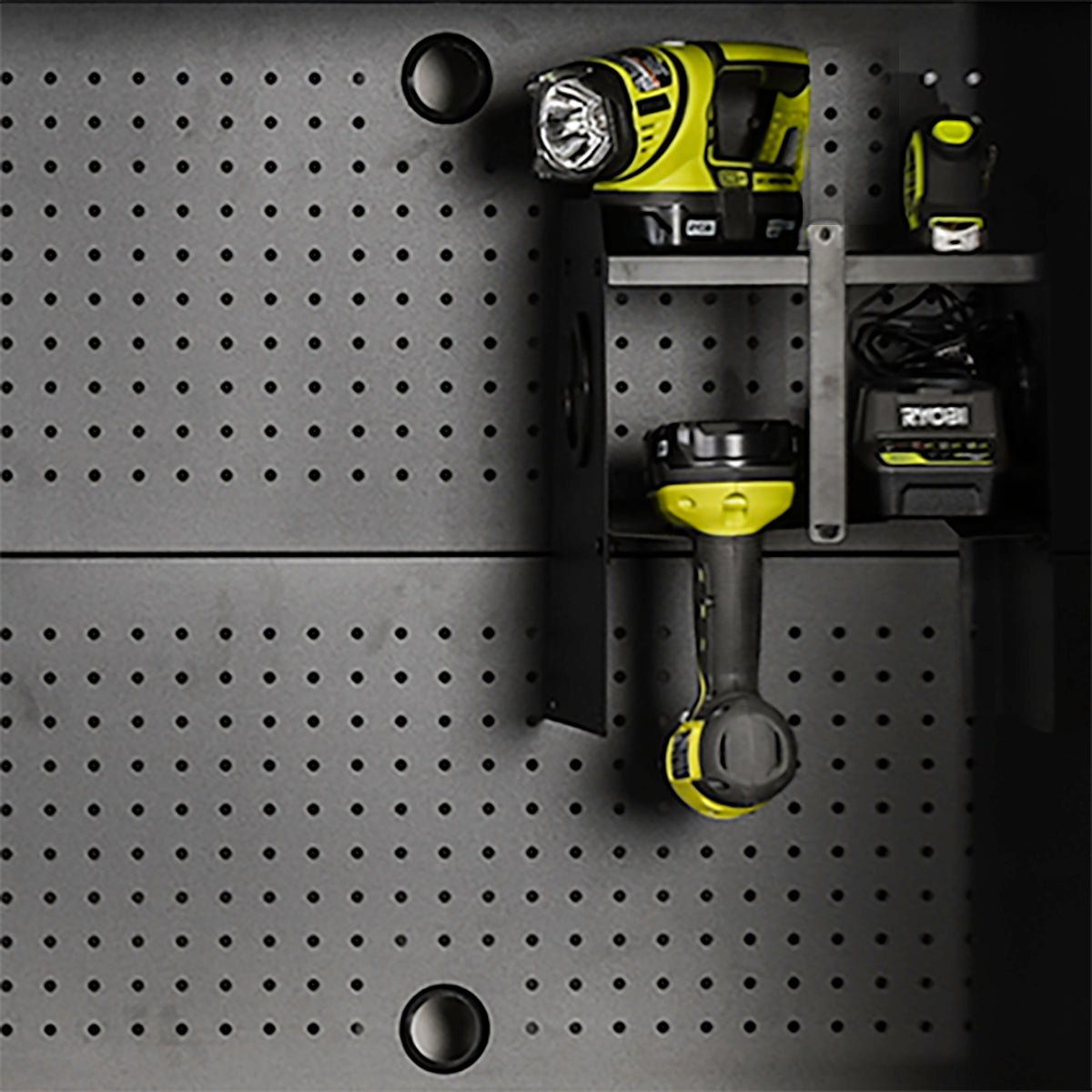 2-Bay Power Tool Organizer – Montezuma® Toolboxes & Tool Storage